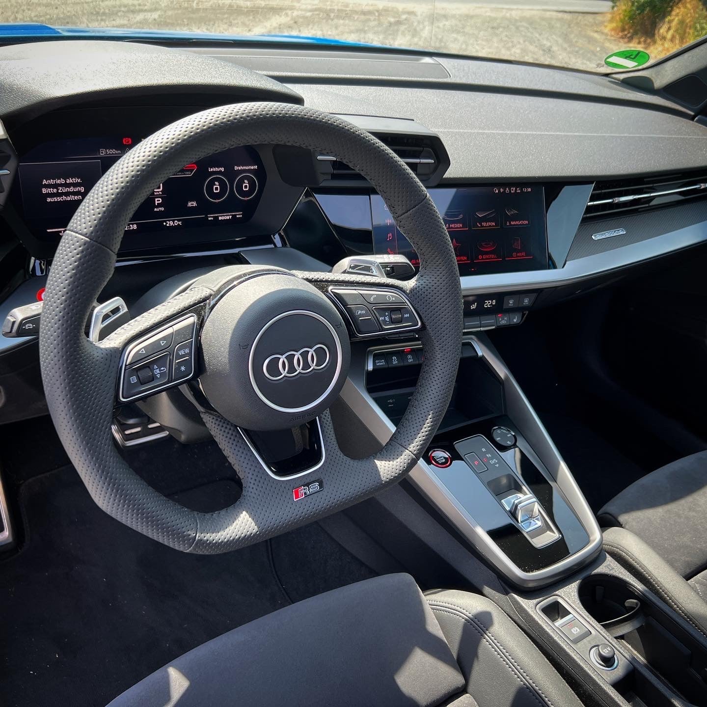 Audi RS3 Sportback Blau