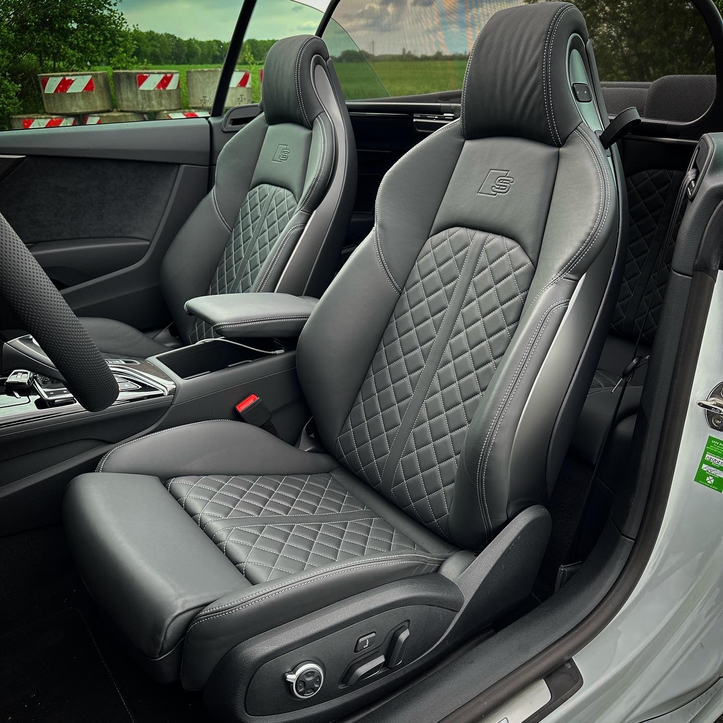 Audi S5 Cabrio Weiß