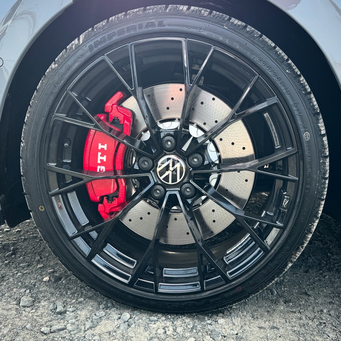 VW Golf 8 GTI Clubsport Grau