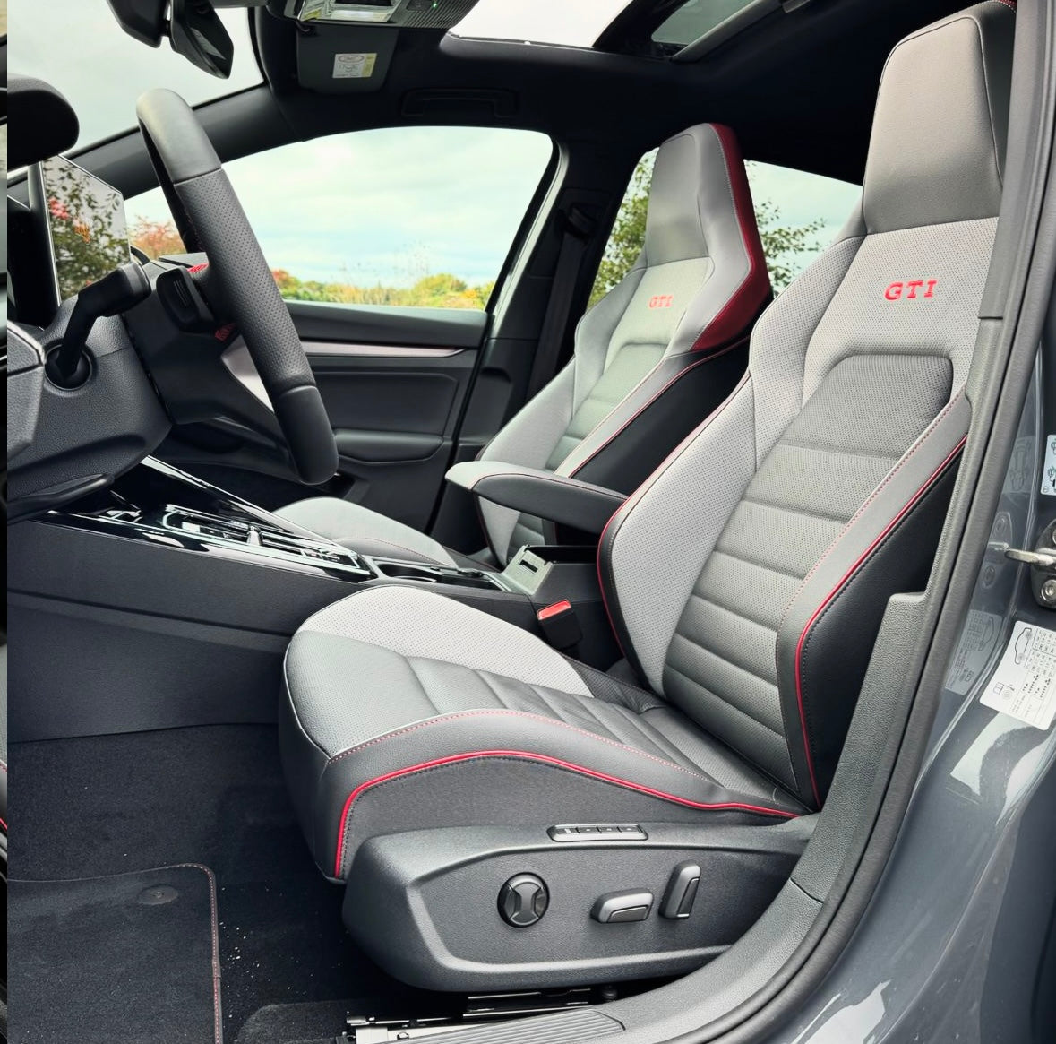 VW Golf 8 GTI Clubsport Grau