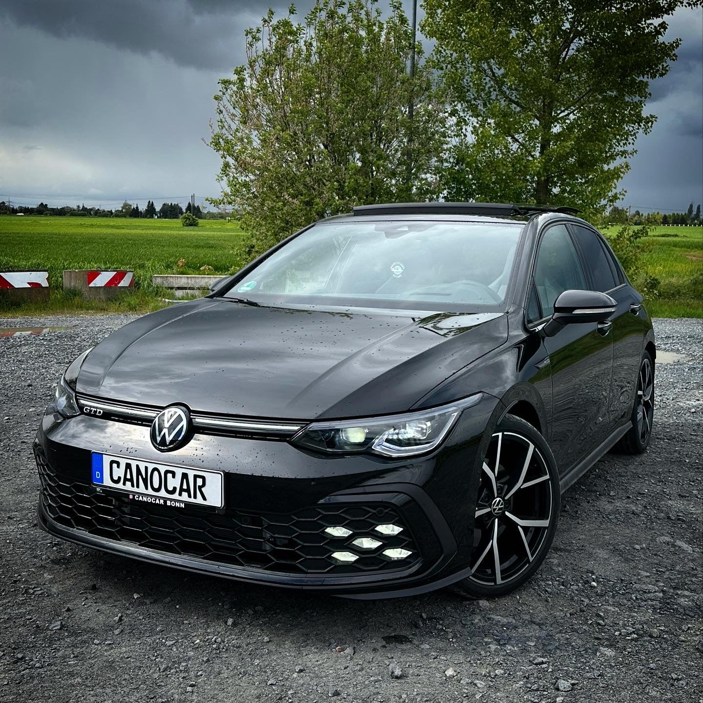 VW Golf 8 GTD Schwarz