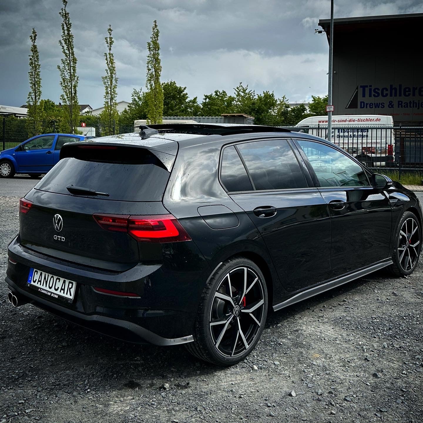 VW Golf 8 GTD Schwarz