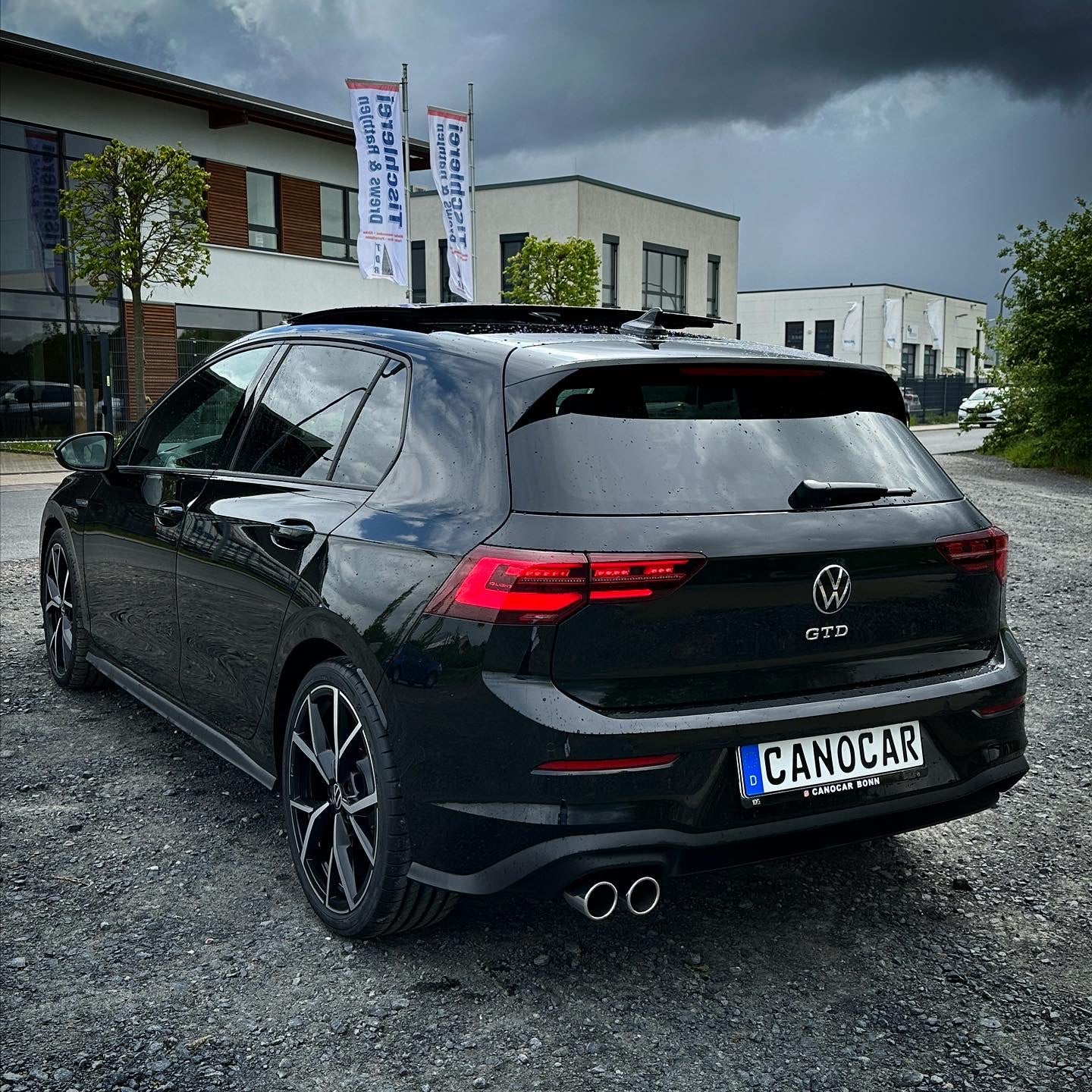 VW Golf 8 GTD Schwarz