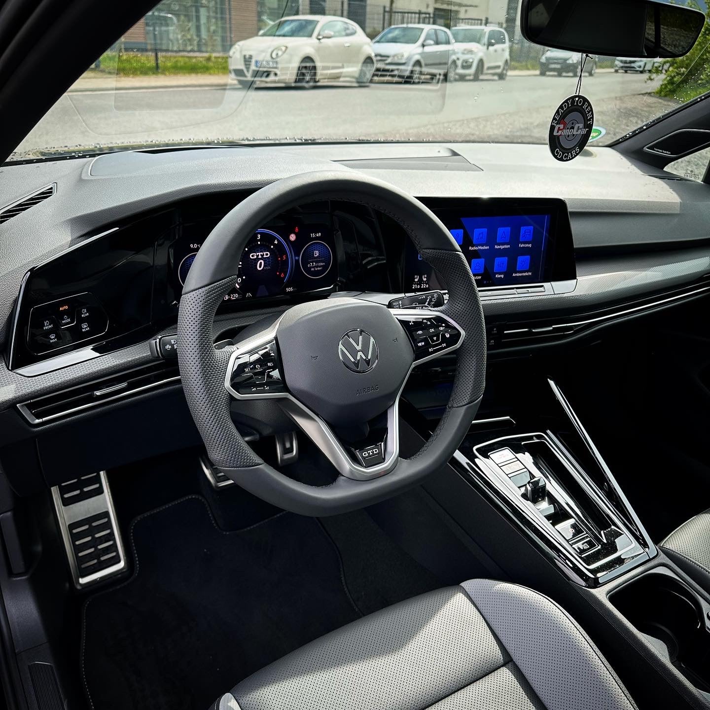 VW Golf 8 GTD Schwarz